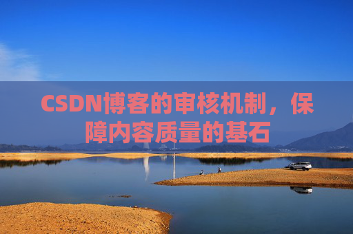 CSDN博客的审核机制，保障内容质量的基石